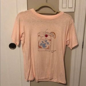 JCrew Pink T old fashioned